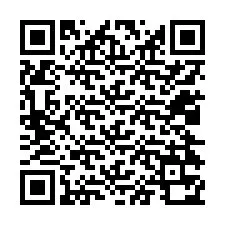 QR-koodi puhelinnumerolle +12024370493