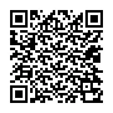 QR-koodi puhelinnumerolle +12024370497