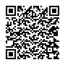 Kode QR untuk nomor Telepon +12024378106