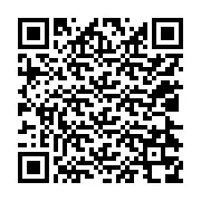 QR-Code für Telefonnummer +12024378108