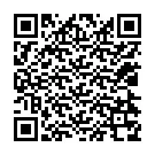 QR kód a telefonszámhoz +12024378109