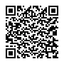 QR-koodi puhelinnumerolle +12024378110