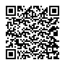 QR-koodi puhelinnumerolle +12024379970