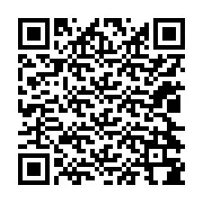 QR код за телефонен номер +12024384225