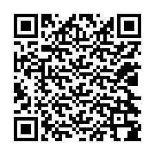 QR-код для номера телефона +12024384229