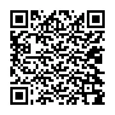 QR-code voor telefoonnummer +12024384233