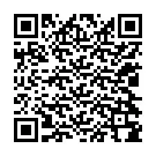 QR kód a telefonszámhoz +12024384234