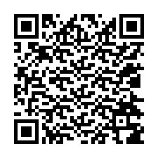 Codice QR per il numero di telefono +12024386748