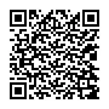 QR код за телефонен номер +12024387190