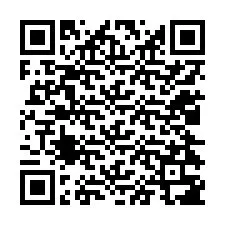 QR код за телефонен номер +12024387196