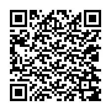 QR-koodi puhelinnumerolle +12024387198