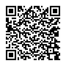 QR код за телефонен номер +12024388056