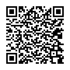 QR-koodi puhelinnumerolle +12024388063