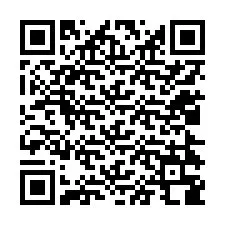 Kode QR untuk nomor Telepon +12024388416