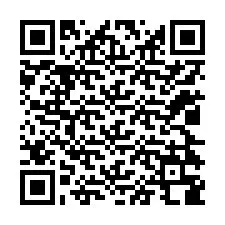 Código QR para número de teléfono +12024388421