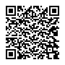 QR-koodi puhelinnumerolle +12024388422