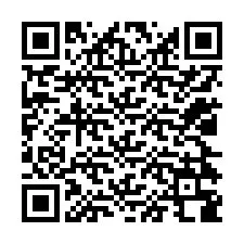 QR Code สำหรับหมายเลขโทรศัพท์ +12024388429