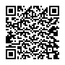 QR-koodi puhelinnumerolle +12024388433