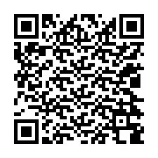 Código QR para número de telefone +12024388434