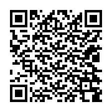 Código QR para número de telefone +12024388435