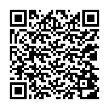 QR код за телефонен номер +12024402178