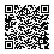 Código QR para número de teléfono +12024408849