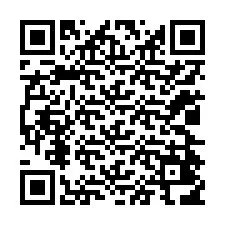 QR-koodi puhelinnumerolle +12024416431