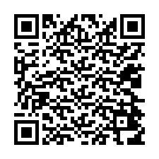 QR-koodi puhelinnumerolle +12024416433