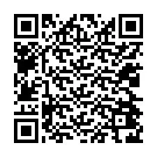 QR код за телефонен номер +12024426323