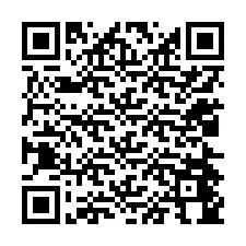 QR-koodi puhelinnumerolle +12024444316