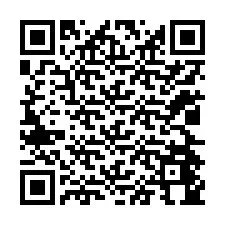 QR код за телефонен номер +12024444321