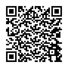 QR Code สำหรับหมายเลขโทรศัพท์ +12024444324