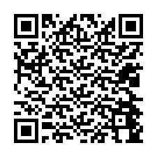 QR-Code für Telefonnummer +12024444327