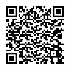 Código QR para número de teléfono +12024444329