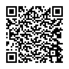 Codice QR per il numero di telefono +12024444332