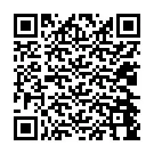 Código QR para número de teléfono +12024444333