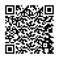 Kode QR untuk nomor Telepon +12024444335