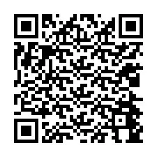 QR-koodi puhelinnumerolle +12024444342