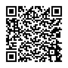 Kode QR untuk nomor Telepon +12024444444