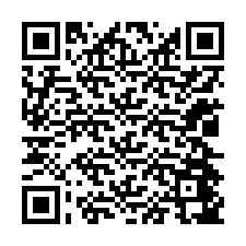 QR Code สำหรับหมายเลขโทรศัพท์ +12024447375