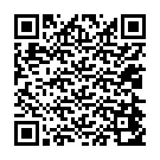 QR-koodi puhelinnumerolle +12024452113