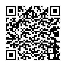 QR-koodi puhelinnumerolle +12024462932