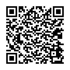 QR-koodi puhelinnumerolle +12024473883