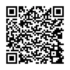 QR-koodi puhelinnumerolle +12024482026