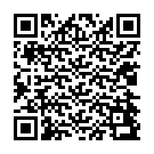 QR-koodi puhelinnumerolle +12024493482