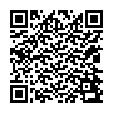 Código QR para número de teléfono +12024493491