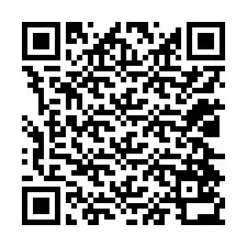 QR код за телефонен номер +12024532679