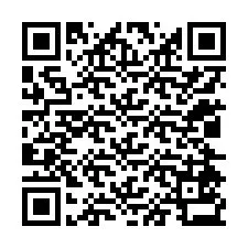 QR Code สำหรับหมายเลขโทรศัพท์ +12024533894