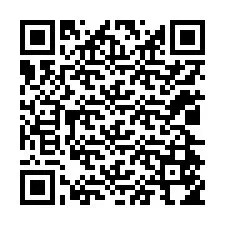 QR-koodi puhelinnumerolle +12024554061