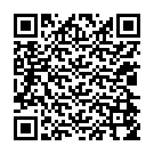 QR-Code für Telefonnummer +12024554064